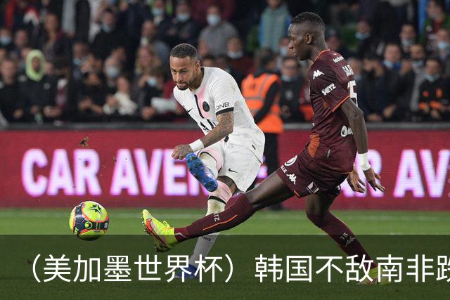 （美加墨世界杯）韩国不敌南非跌至小组第三 出线前景待定
